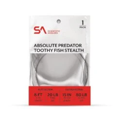 Scientific Anglers Absolute Predator Toothy Fish Stealth Leader