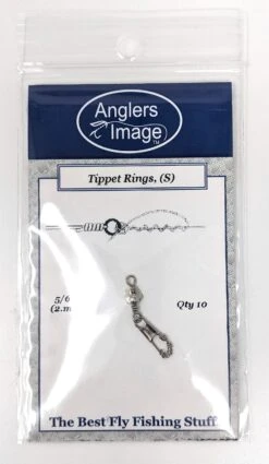 Angler's Image Tippet Rings - Nickel Small