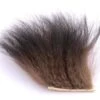 Black Bear Premium Wing Fur - 1 1/2 X 2"