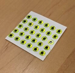 Hareline Adhesive Eyes