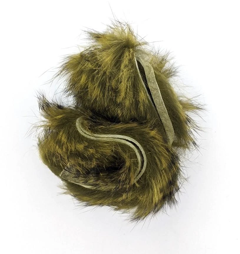 Hareline Dubbin Black Barred Rabbit Strip 1/8" - Image 4