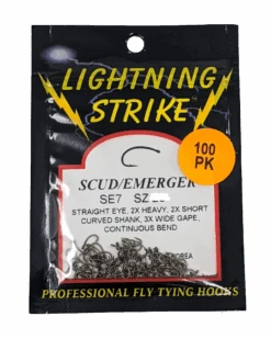 Wapsi Lightning Strike SE7 Scud Hook 100 Pack