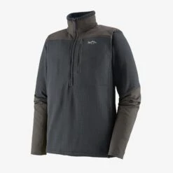 Patagonia Men's Long Sleeve R1 Fitz Roy 1/4 Zip Top