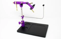 Renzetti Master Vise With SW Stem And Streamer Base - Purple Anodized Finish