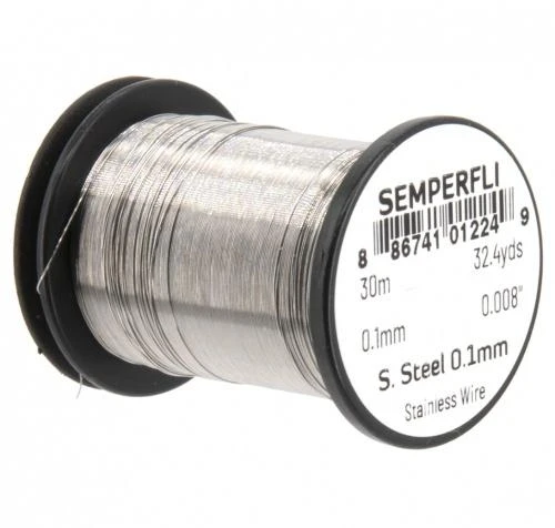 Semperfli Stainless Steel Fly Brush Wire